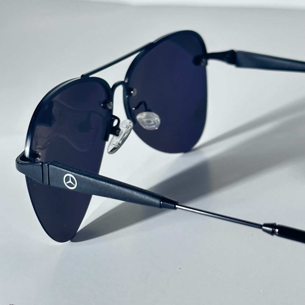 Unisex Black Mercedes Sunglasses